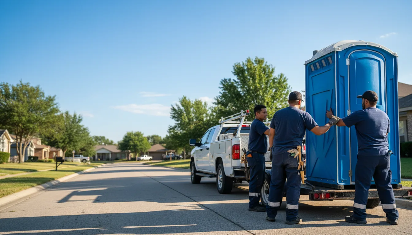 Portable Toilet Rental in Sullivan City, TX near me